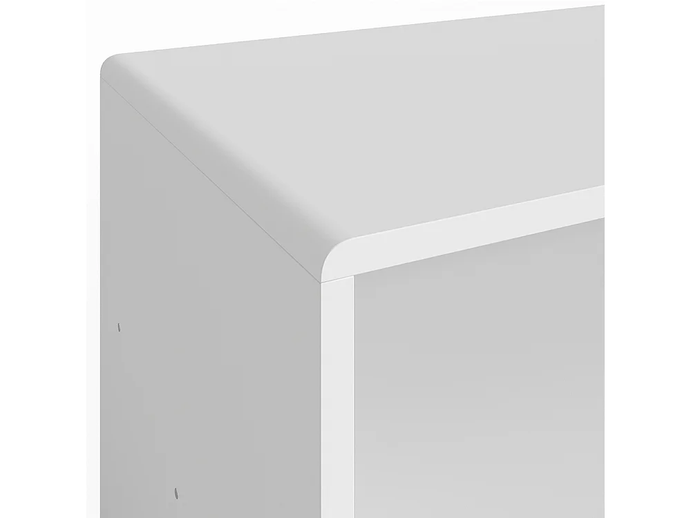 Tavolino da salotto bianco 99.6x39.8x40.1