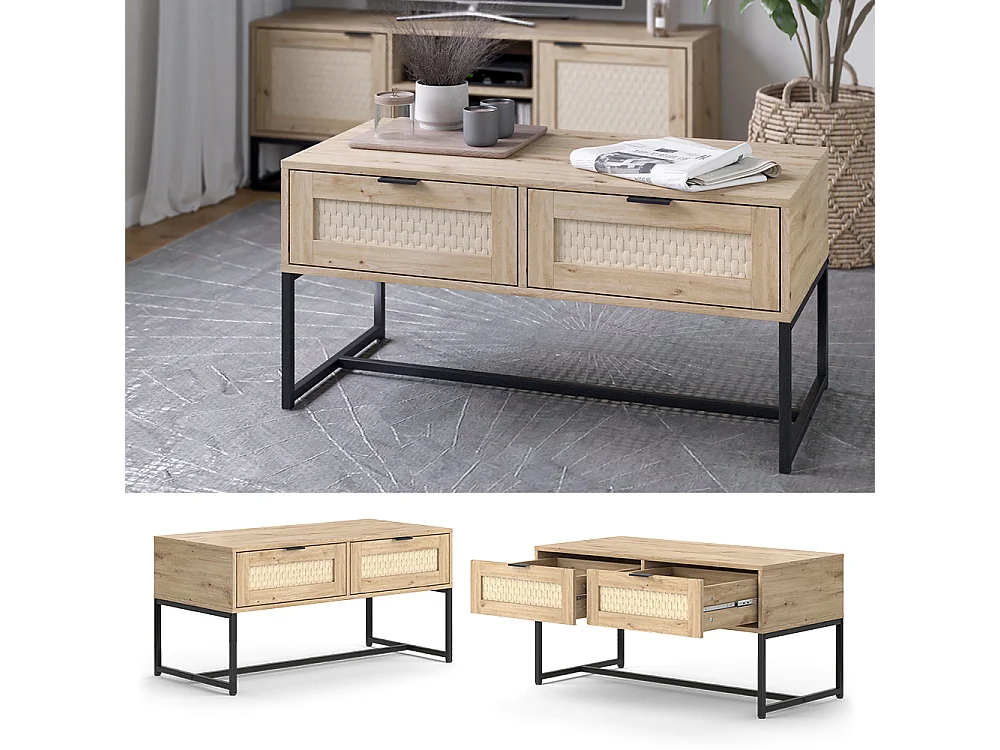 Wohnzimmertisch  sonoma 100x48x49.5 natal