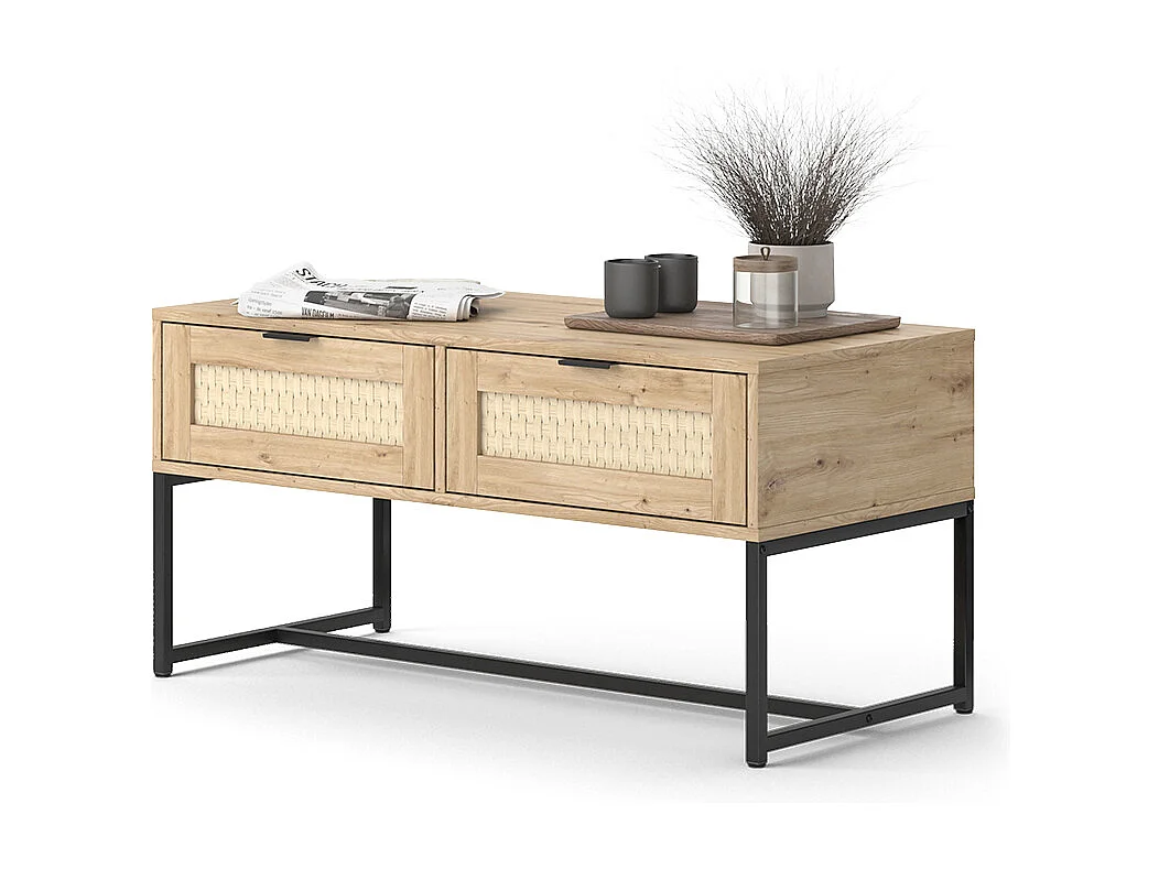 Commode avec tiroirs sonoma 100x48x49.5 natal