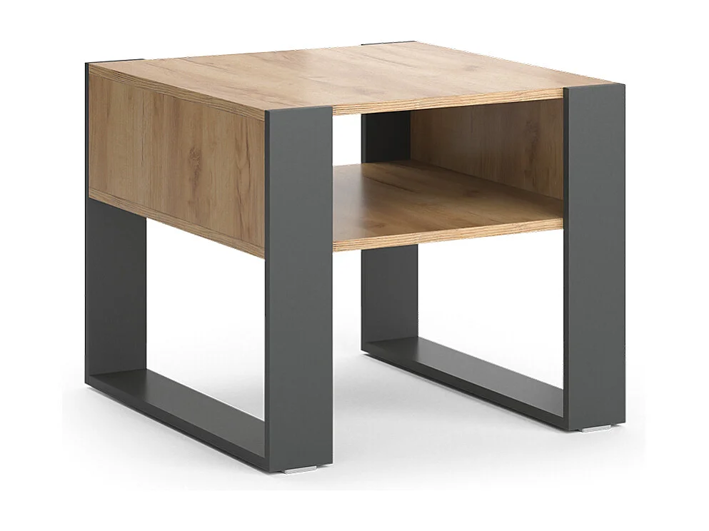 Table basse anthracite 59.2x50.6x62.4