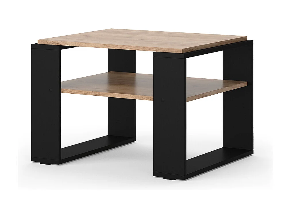 Couchtisch goldkraft eiche 65.6x55.8x46.2 helm