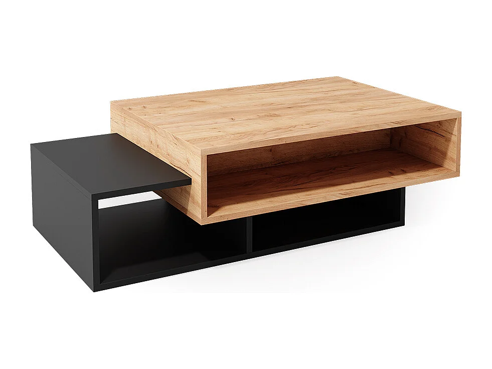 Table basse anthracite 105x60x32 bari