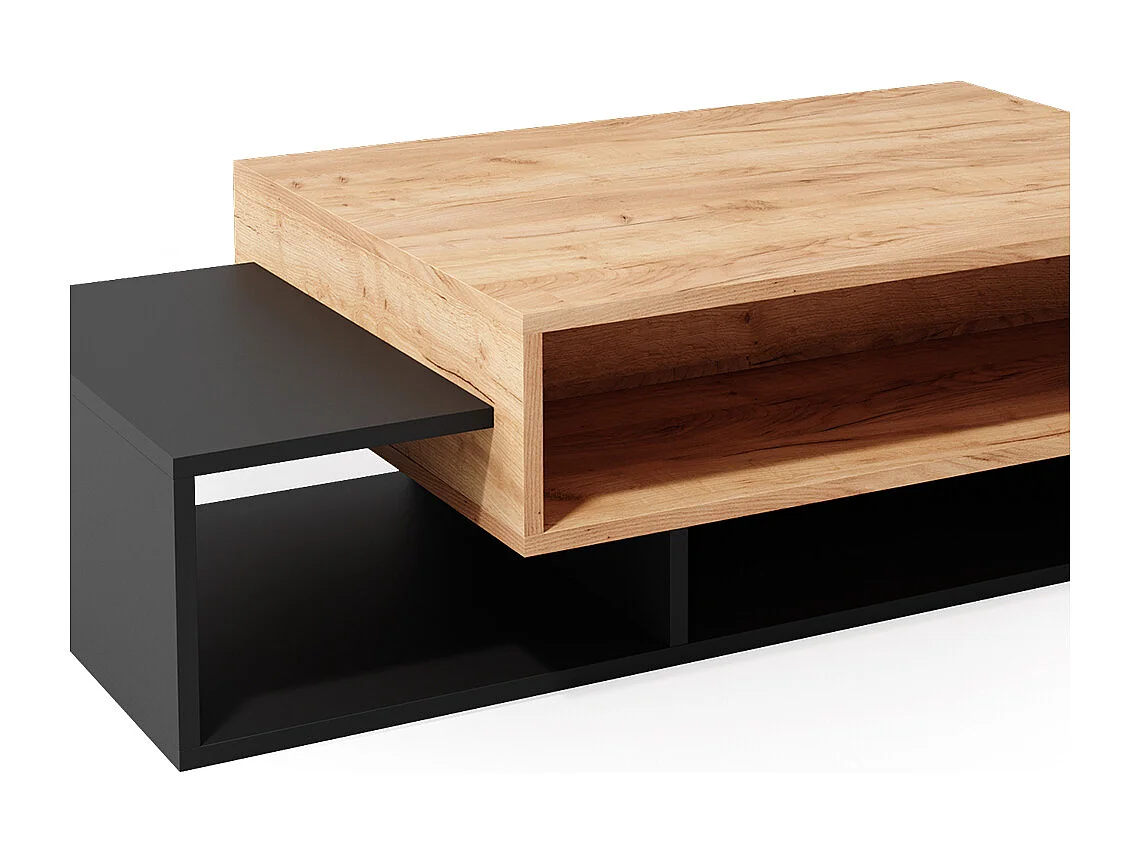 Table basse anthracite 105x60x32 bari