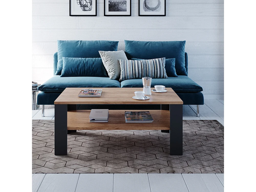 Couchtisch anthrazit 100x60x42