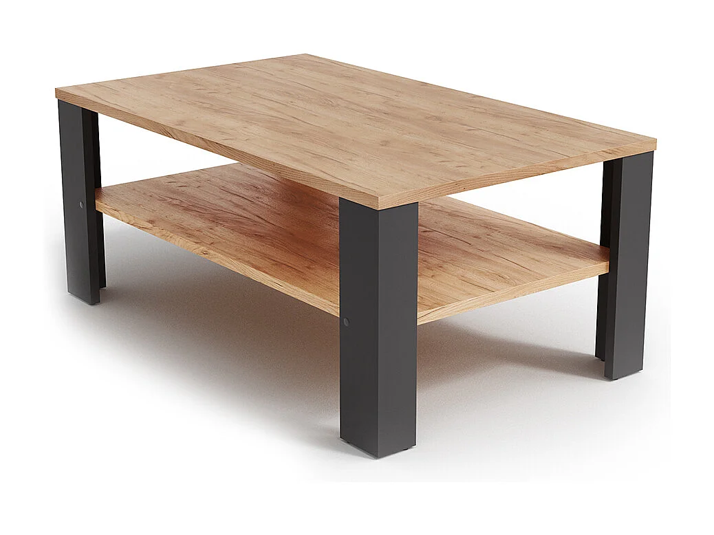 Table basse anthracite 100x60x42