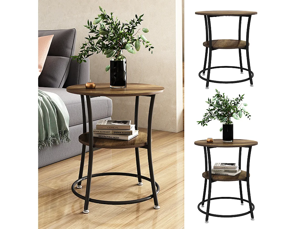 Couchtisch antikholz 50x50x55 quebec