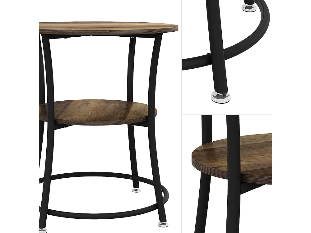 Couchtisch antikholz 50x50x55 quebec