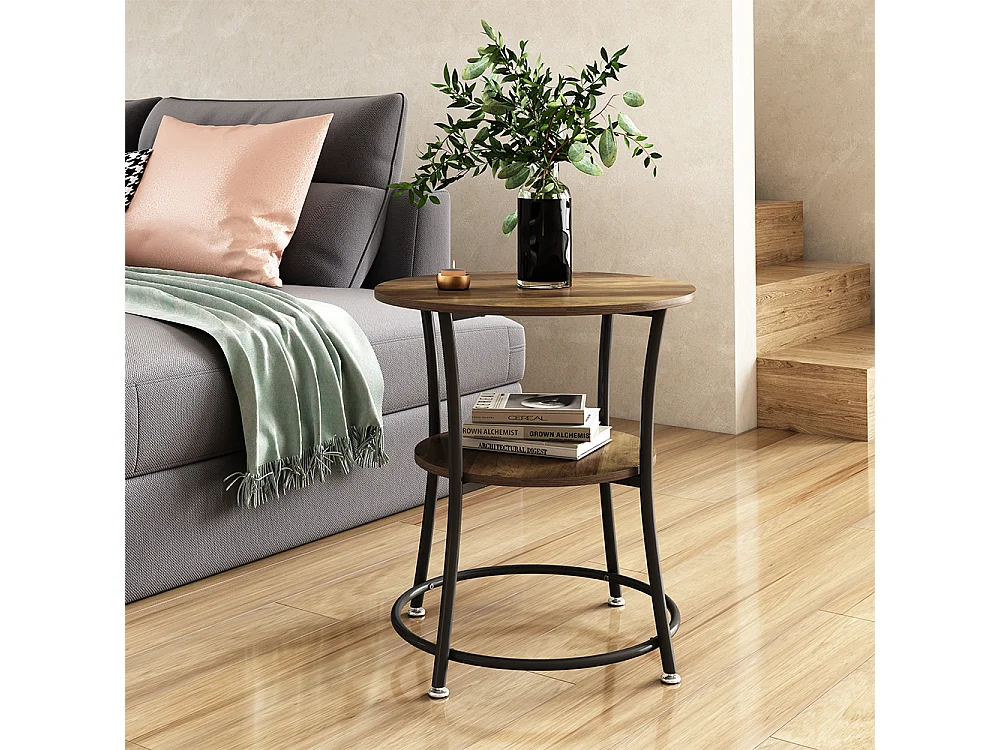 Table basse bois antique 50x50x55 quebec