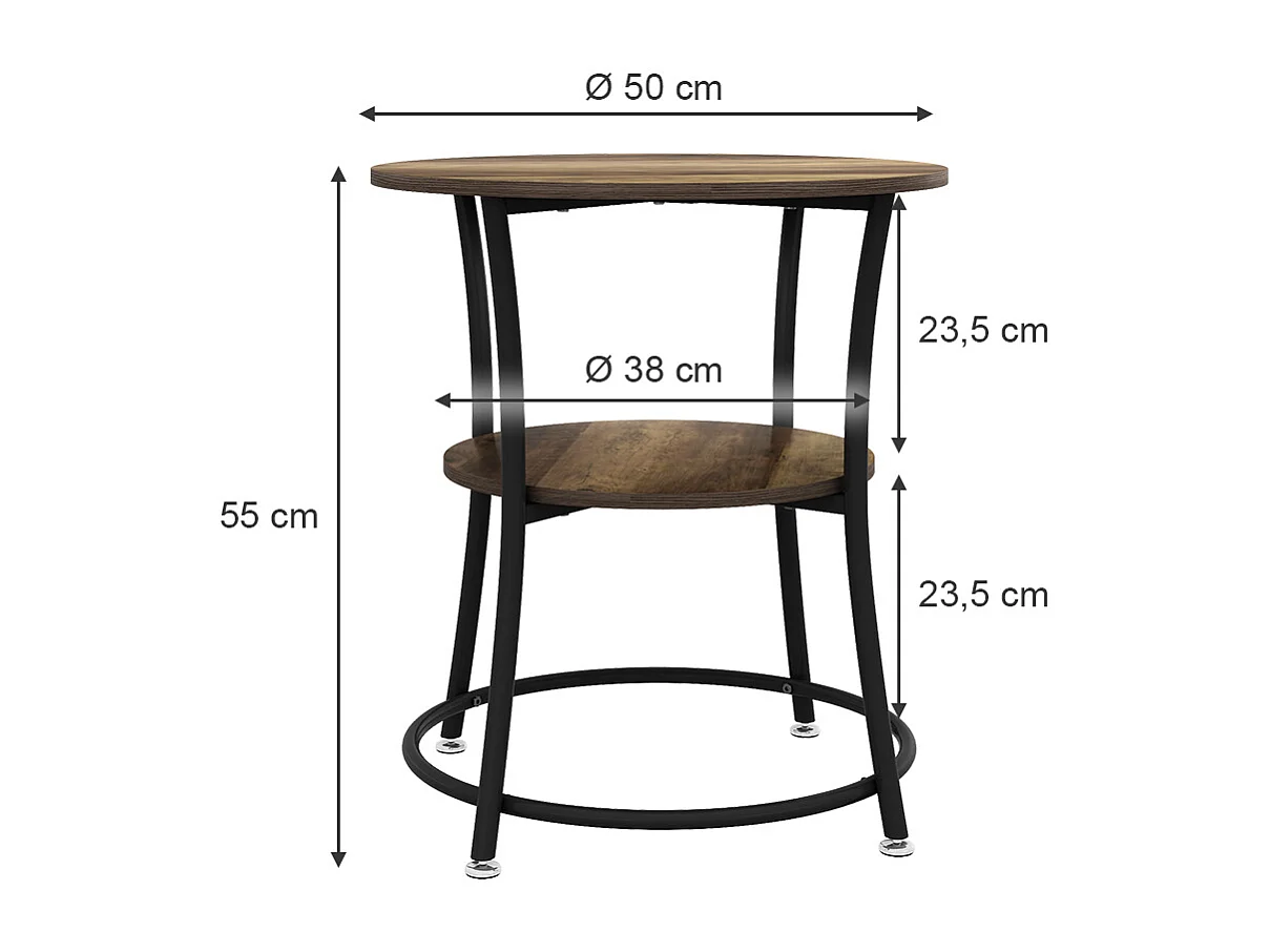 Table basse bois antique 50x50x55 quebec