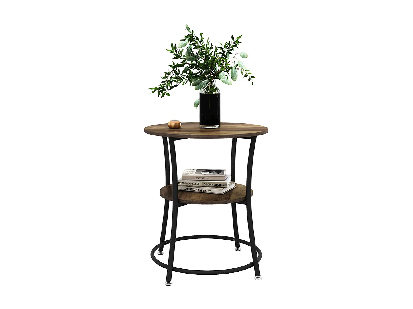 Table basse bois antique 50x50x55 quebec