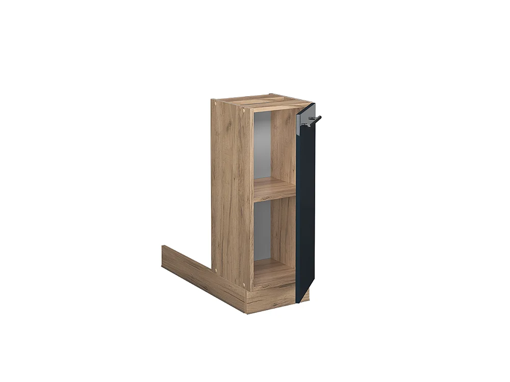 Armoires de cuisine  bleu foncé brillant 30x70x82 fame-line