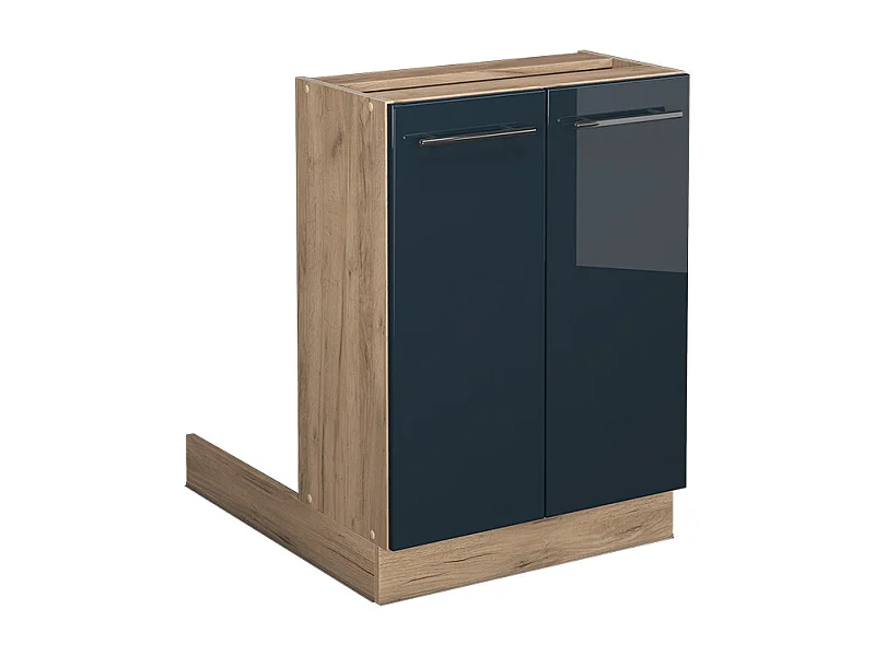 Kücheninsel dunkelblau hochglanz 60x30x82 fame-line