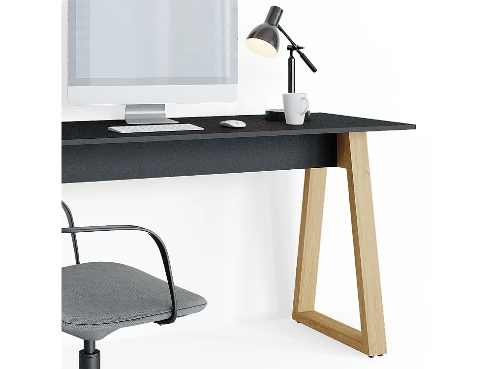 Bureau anthracite 138x60x77 nautica