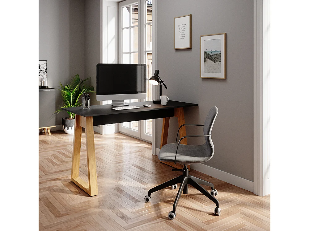 Biurko antracyt 138x60x77 nautica