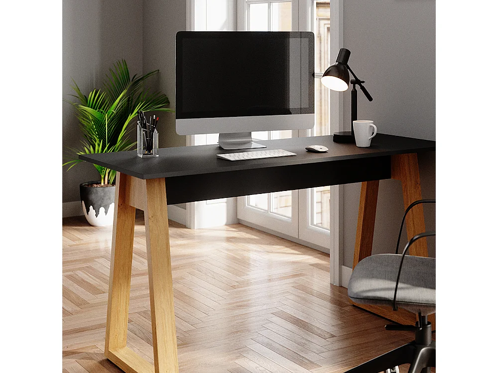 Biurko antracyt 138x60x77 nautica