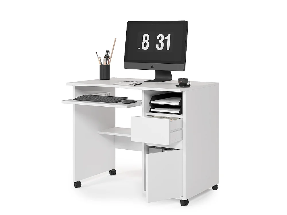 Bureau blanc 91x59x77 polo