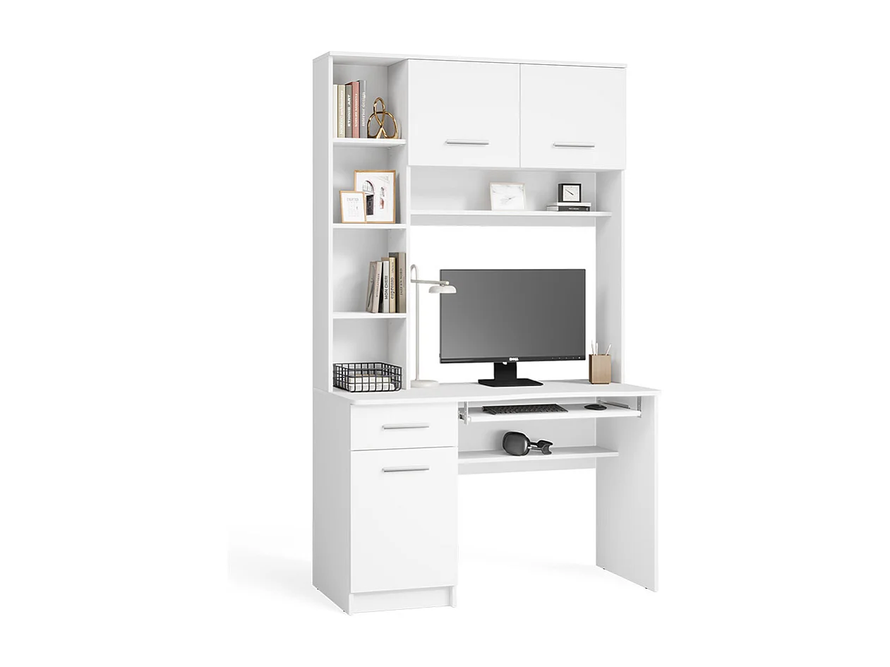 Schreibtisch weiß 120.1x59.5x201.6 crossline