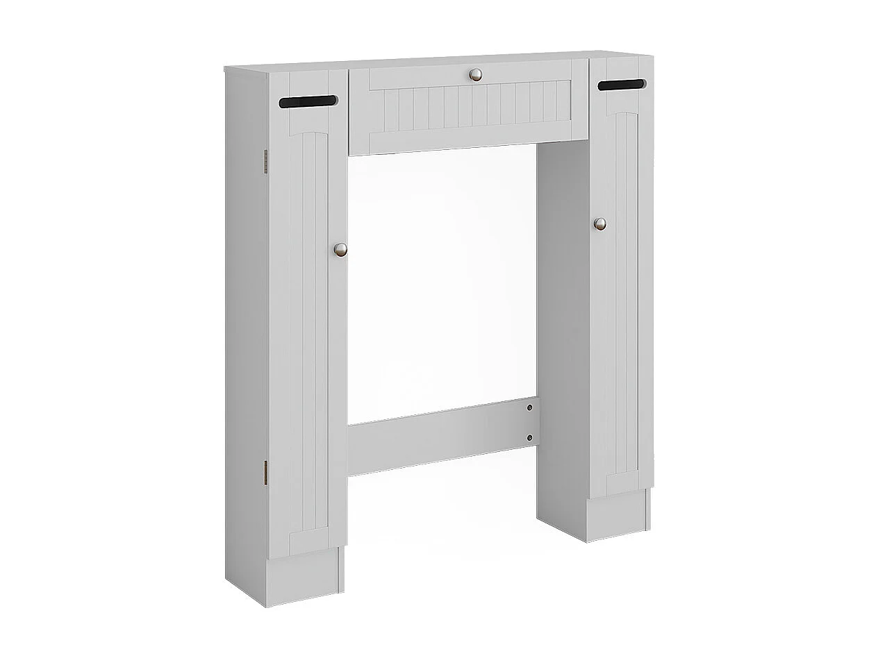 Armoire de toilette blanc 89x19.5x99 bianco