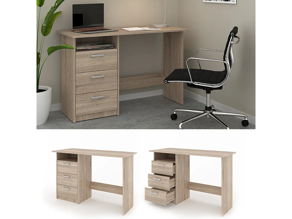 Schreibtisch sonoma 120x50x76.6 meiko