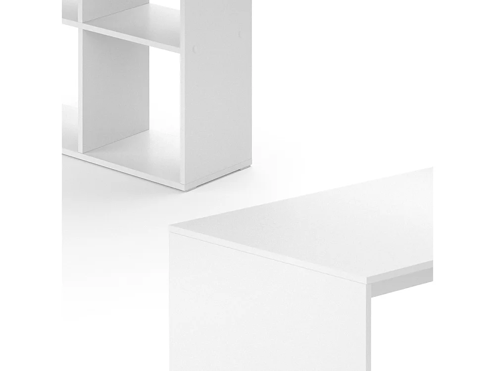 Bureau blanc 72x143.8x107.8 emir