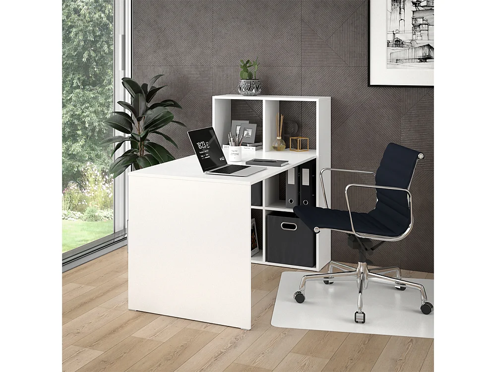 Bureau blanc 72x143.8x107.8 emir