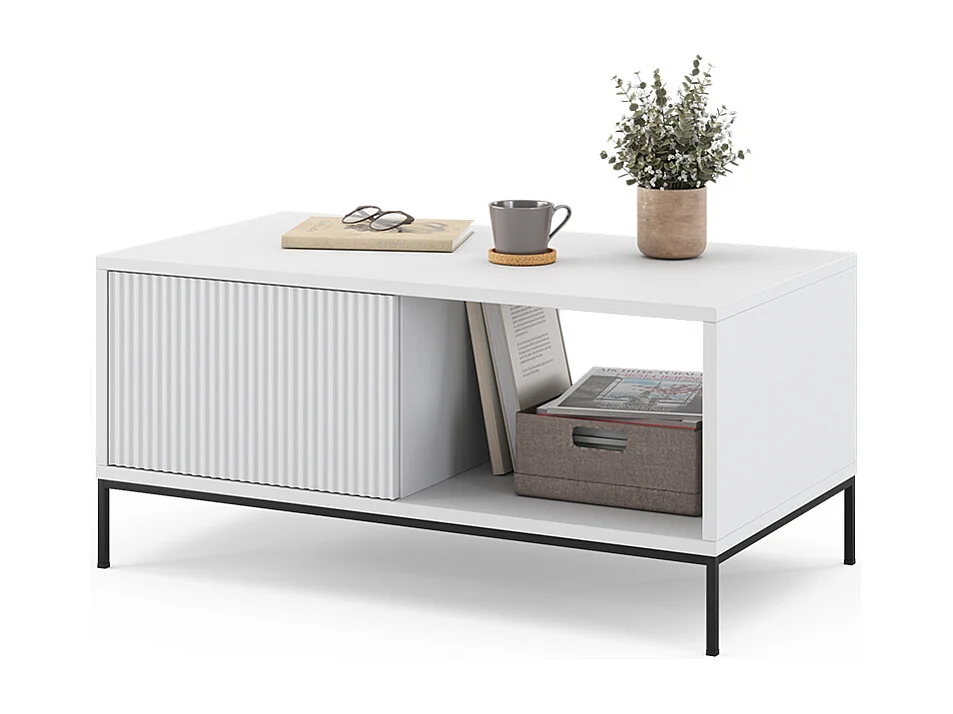 Couchtisch weiß 90x50x45 eliza