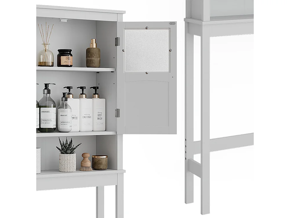 Armoire de toilette blanc 69x19.8x171 bianco