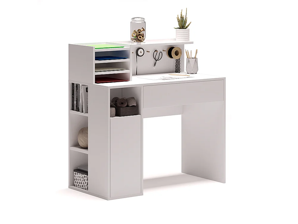 Schreibtisch weiß 100x50x100