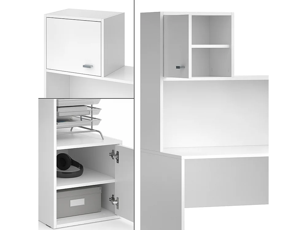 Bureau blanc 115x55x76.4 alwin