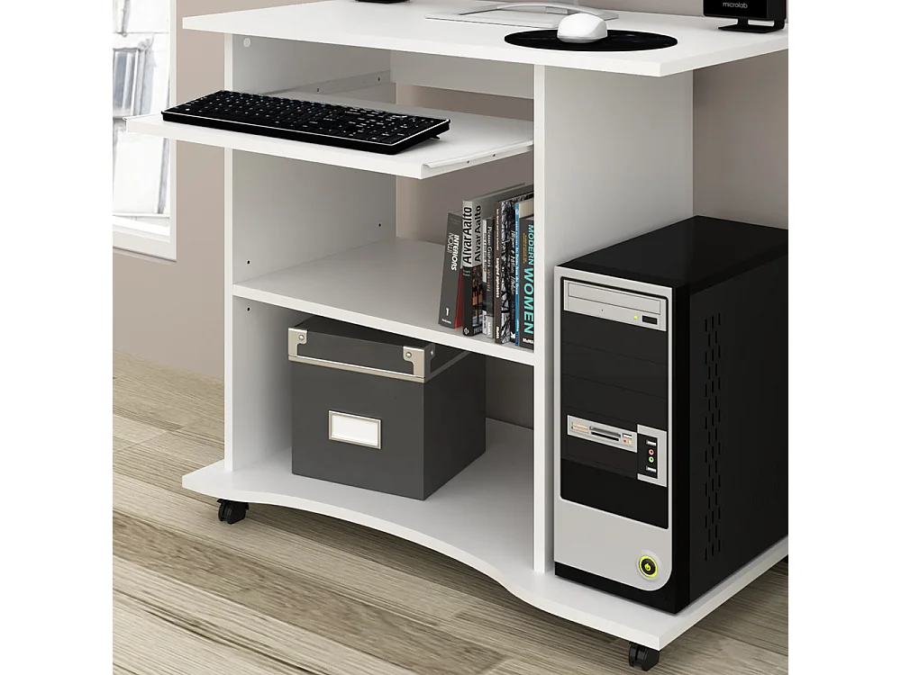 Bureautafel wit 80x50x75 harm