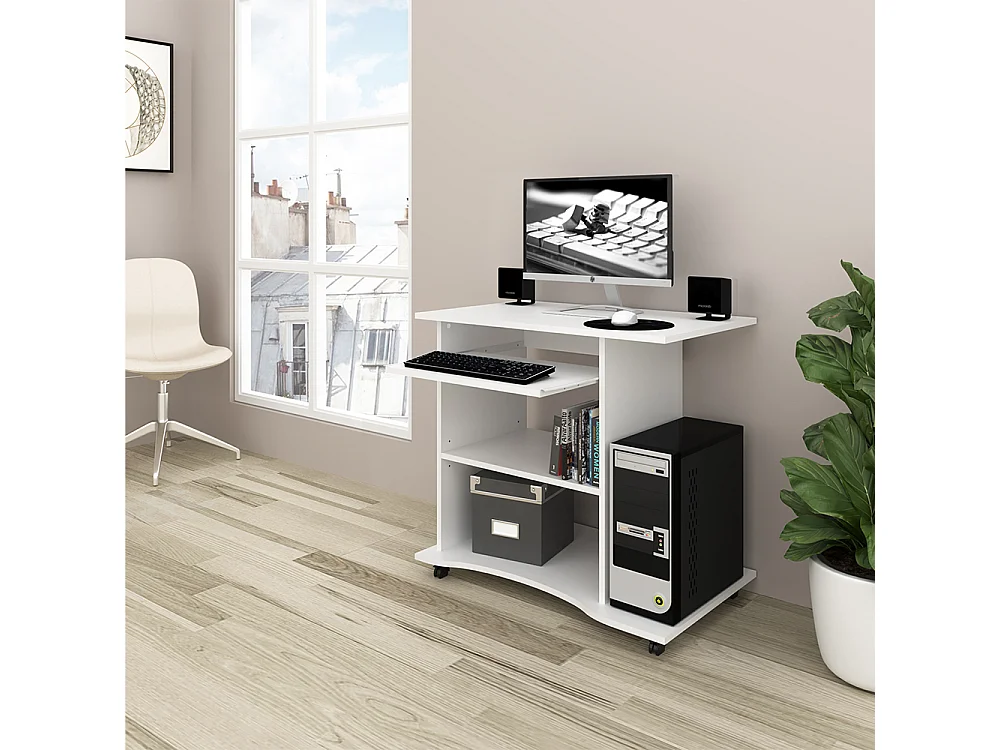 Bureau blanc 80x50x75 harm