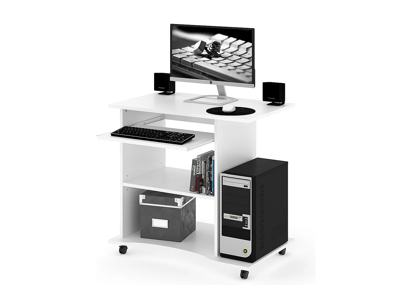 Bureau blanc 80x50x75 harm