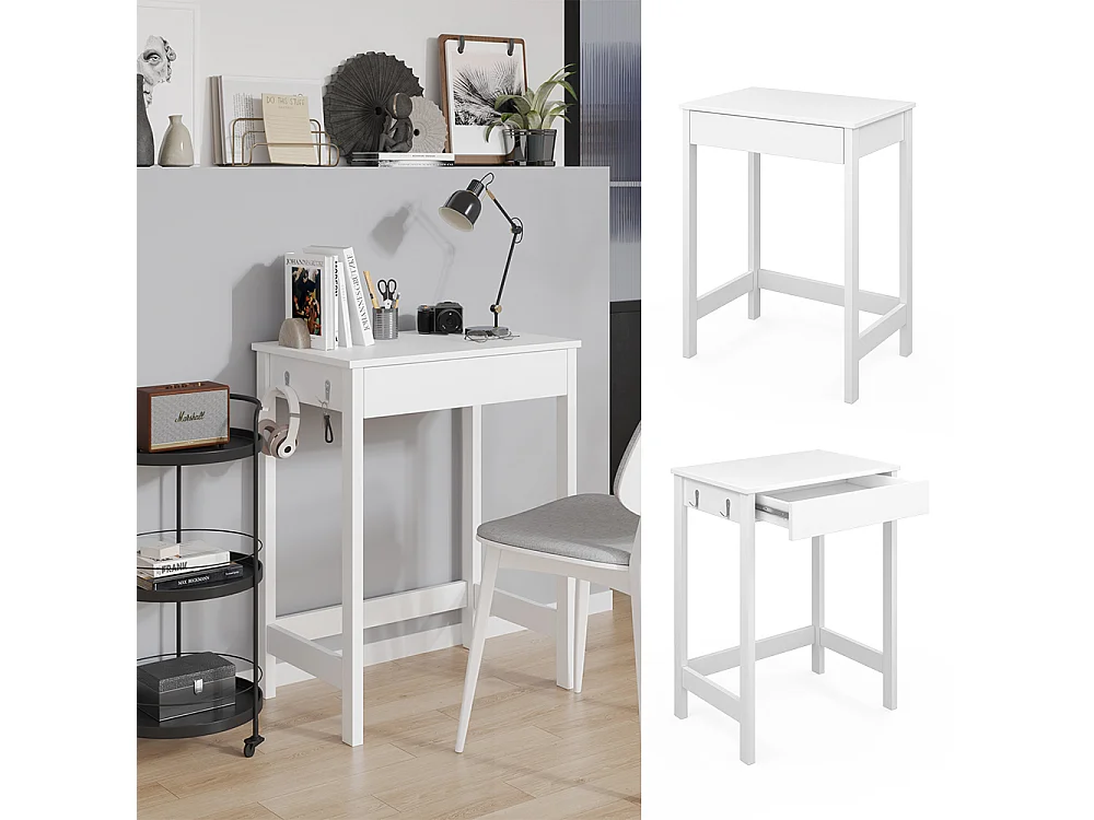 Bureau  blanc 60x40x76.5 surrey