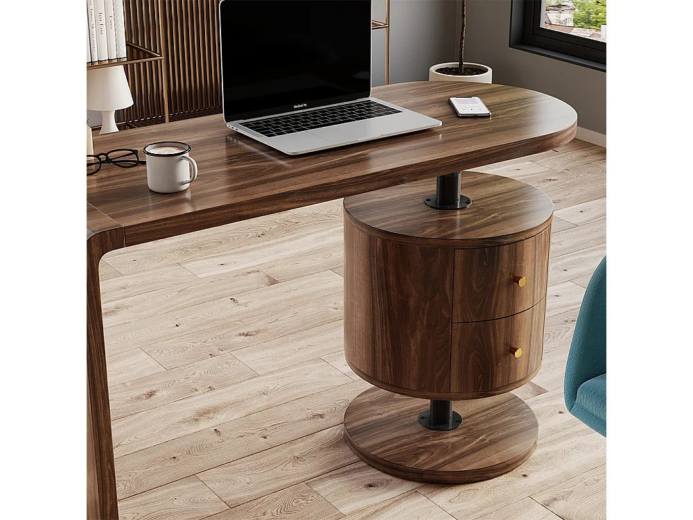 Bureau chêne rustique 120x50x76 lara