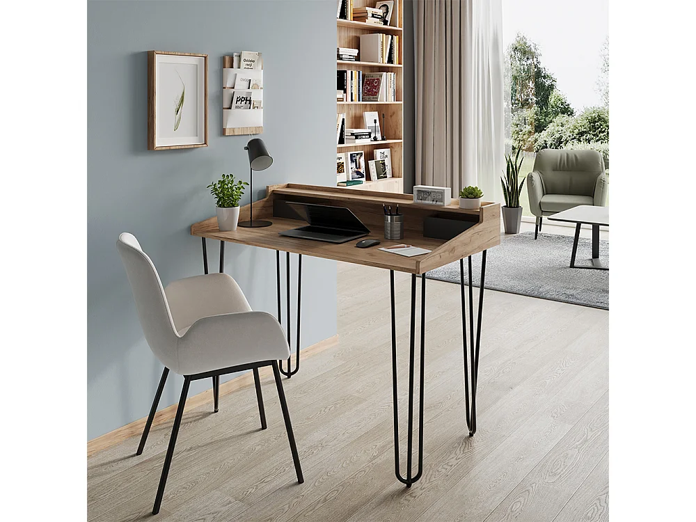 Schreibtisch eiche 110x60x89.5 sannar