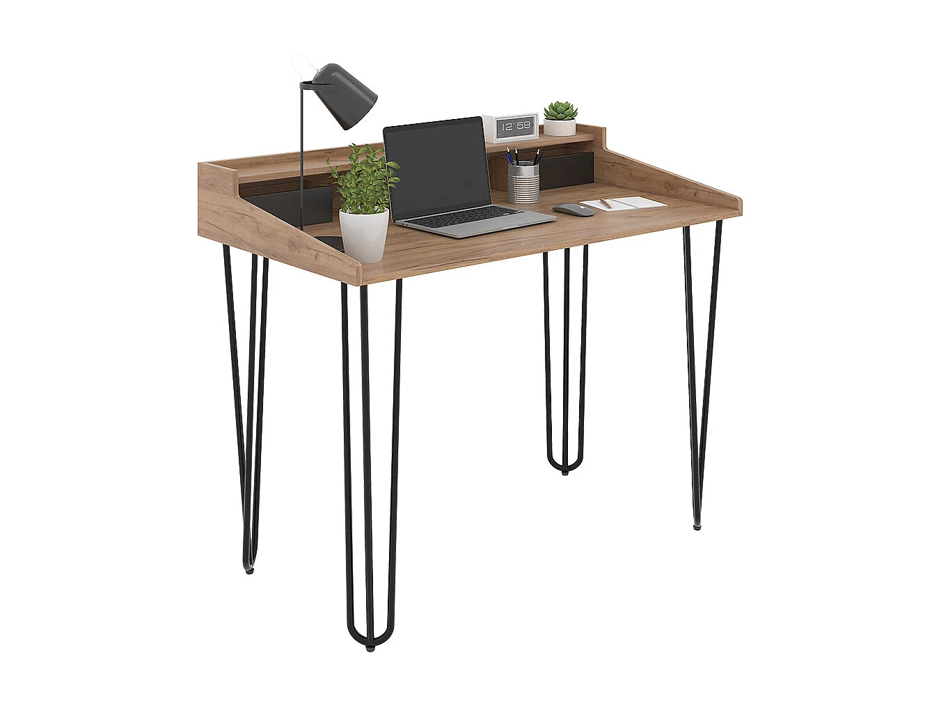 Schreibtisch eiche 110x60x89.5 sannar