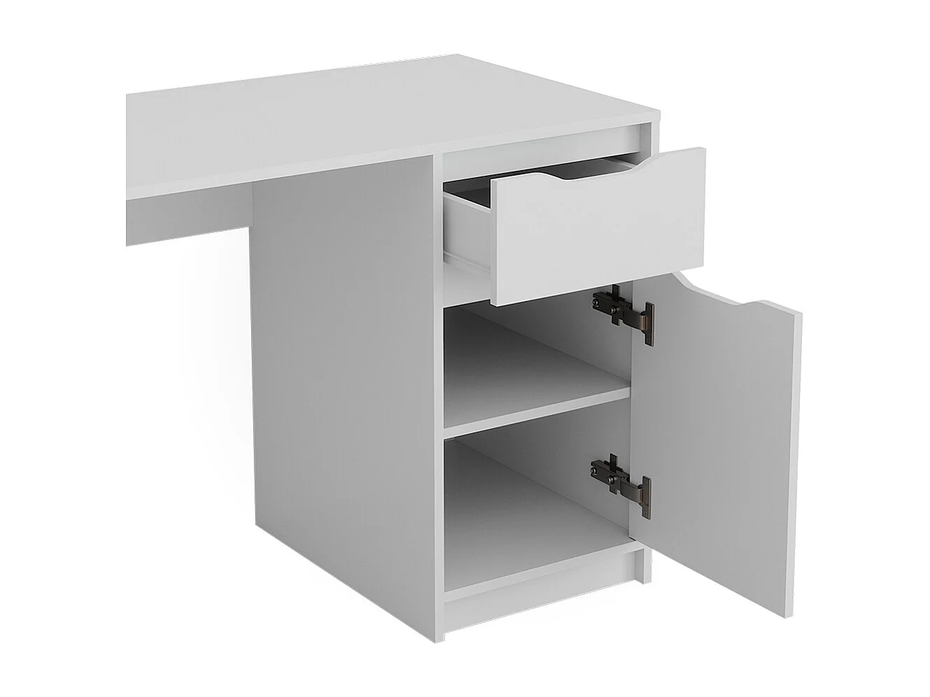 Schreibtisch weiß 120x55x75.6 ruben