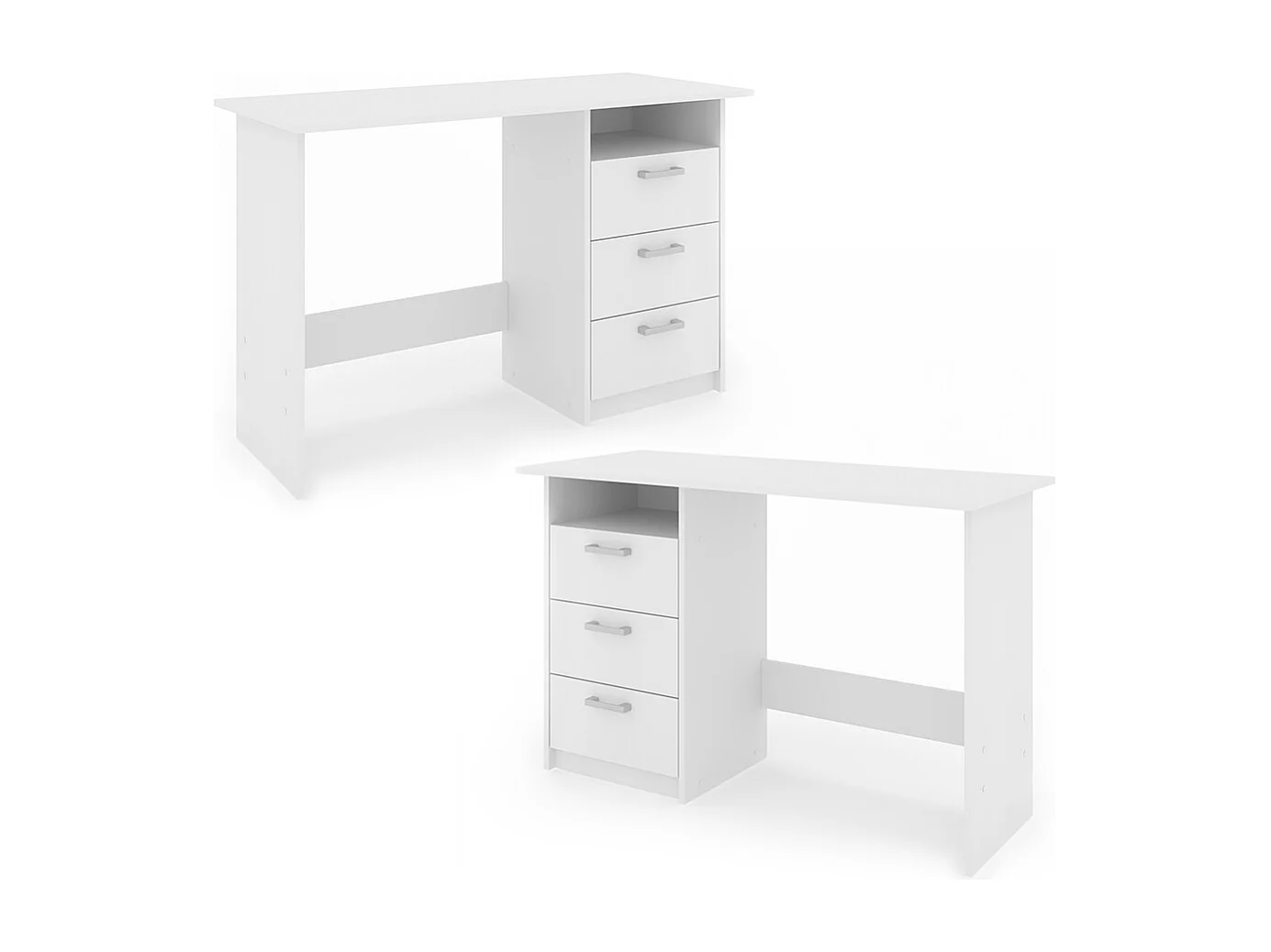 Schreibtisch weiß 120x50x76.6 meiko