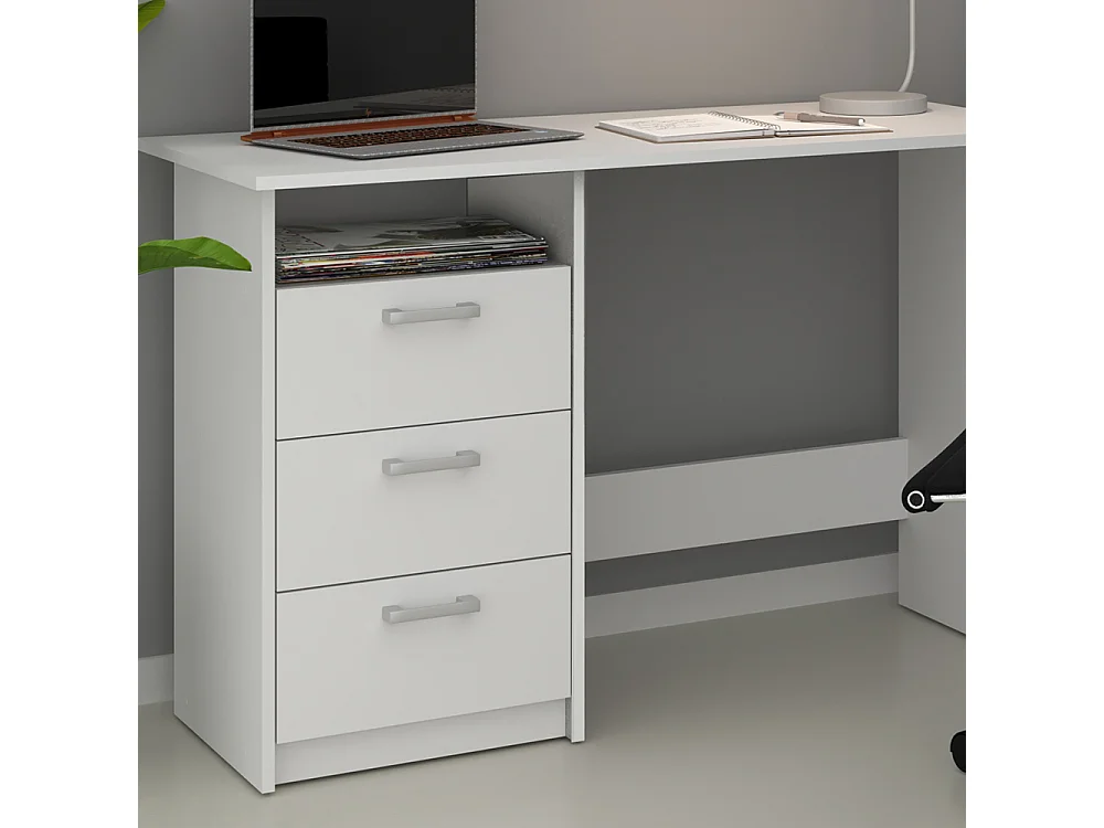 Schreibtisch weiß 120x50x76.6 meiko