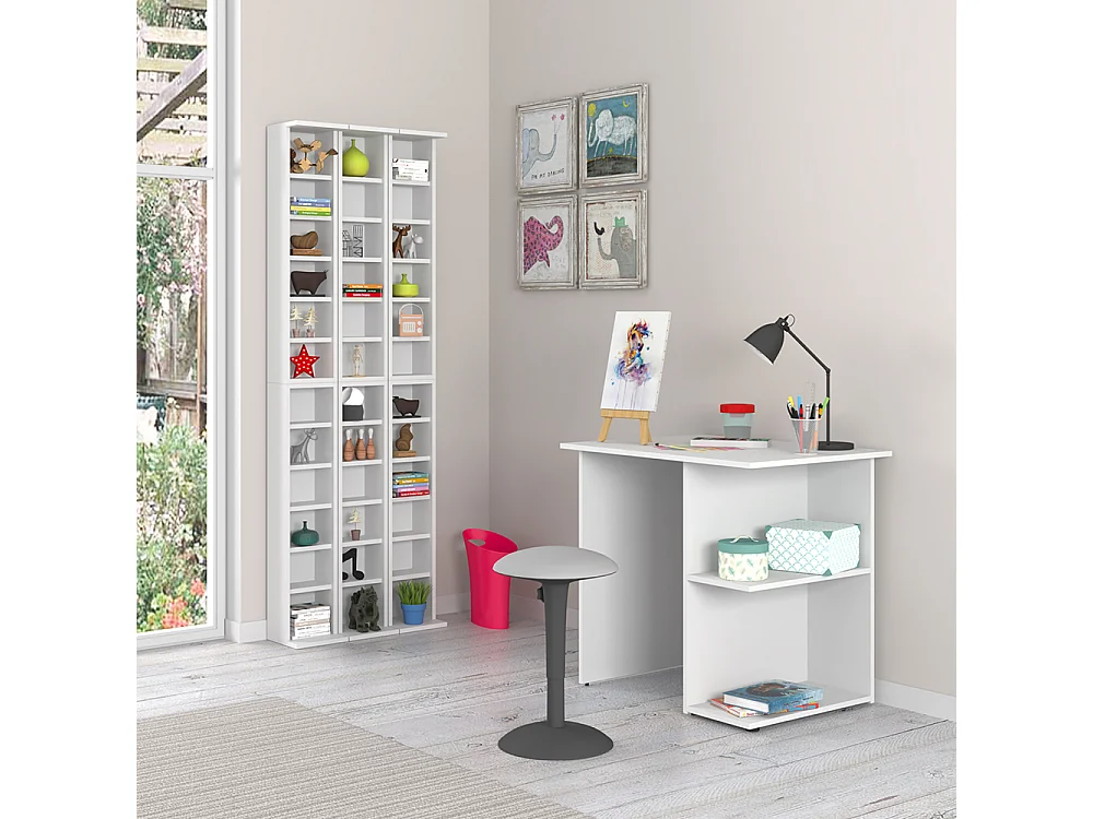 Bureau blanc 82x60x76 simple