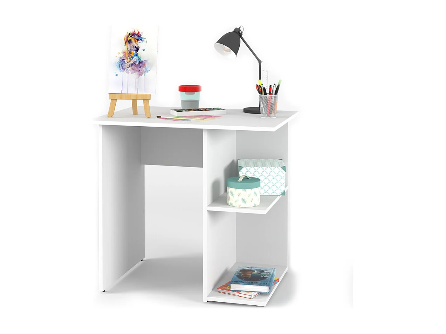 Bureau blanc 82x60x76 simple