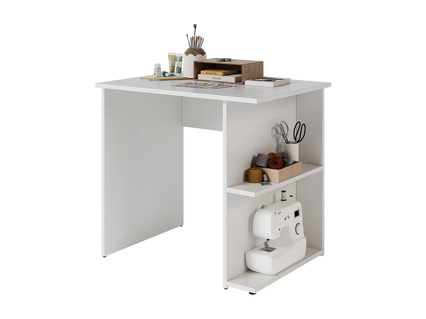Bureau blanc 82x60x76 simple