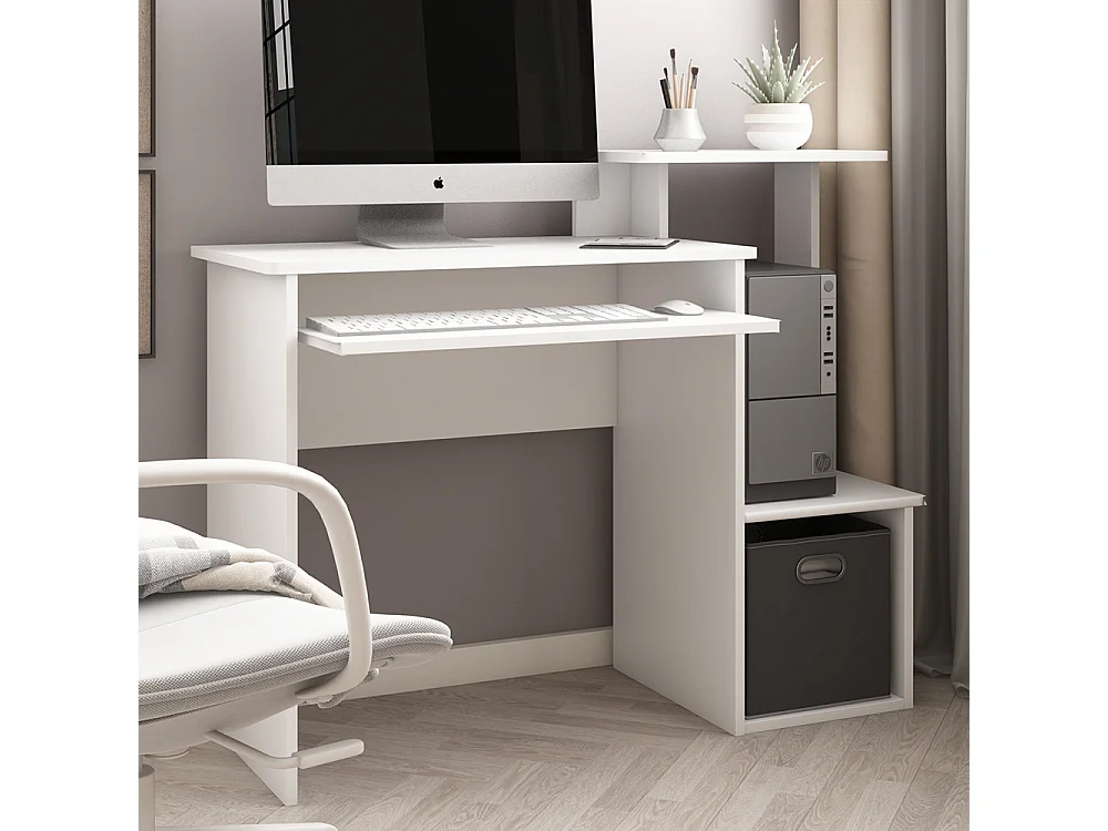 Bureau blanc 106x40x86.6 karl