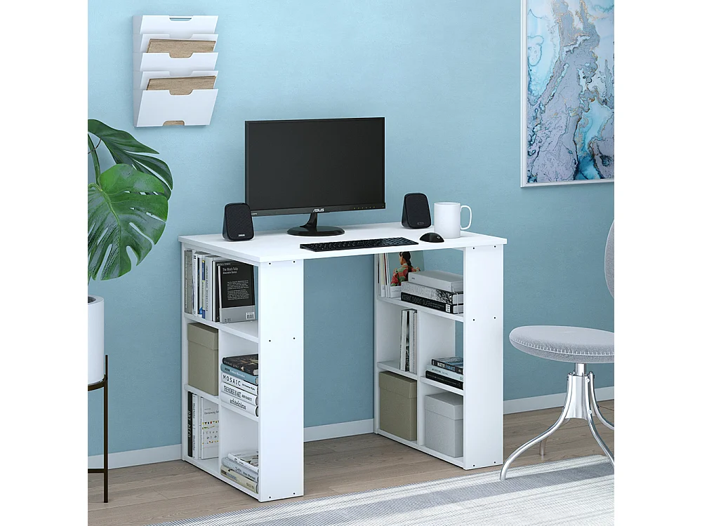 Bureau blanc 90x60x74.2 arwen