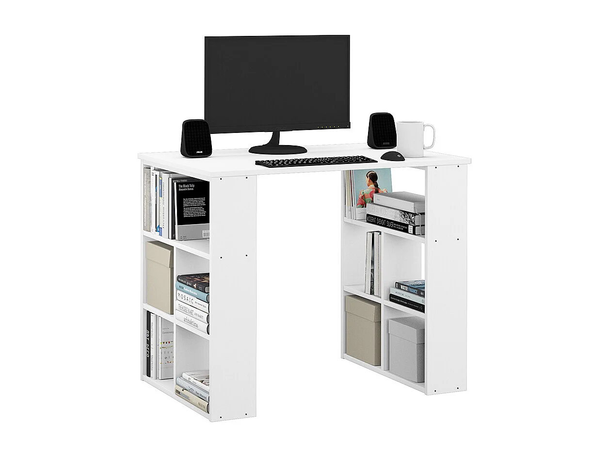 Bureau blanc 90x60x74.2 arwen