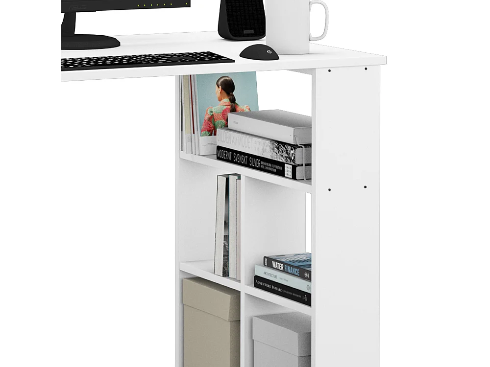 Bureau blanc 90x60x74.2 arwen