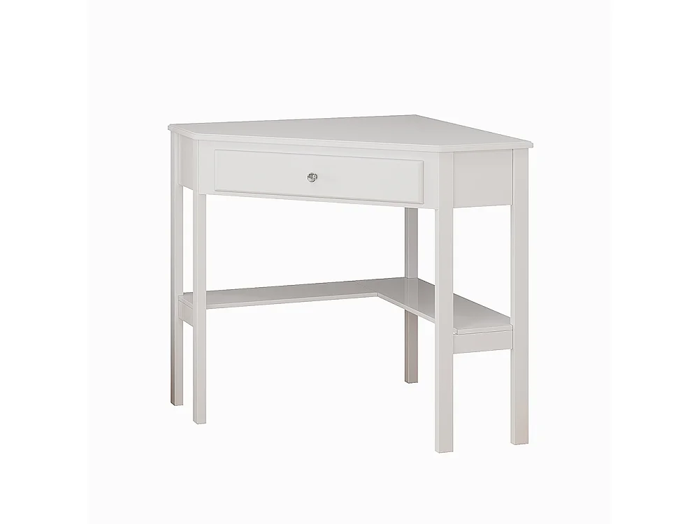 Eckschreibtisch weiß 75x71.6x76.8 velto