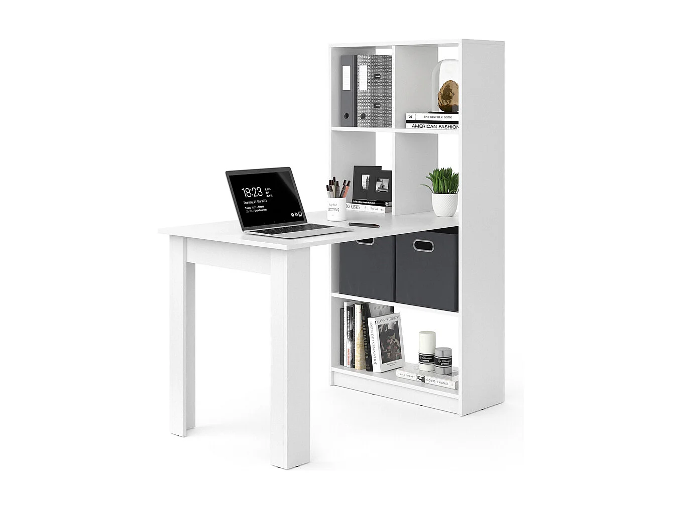 Bureau blanc 70x122x145.6 gael