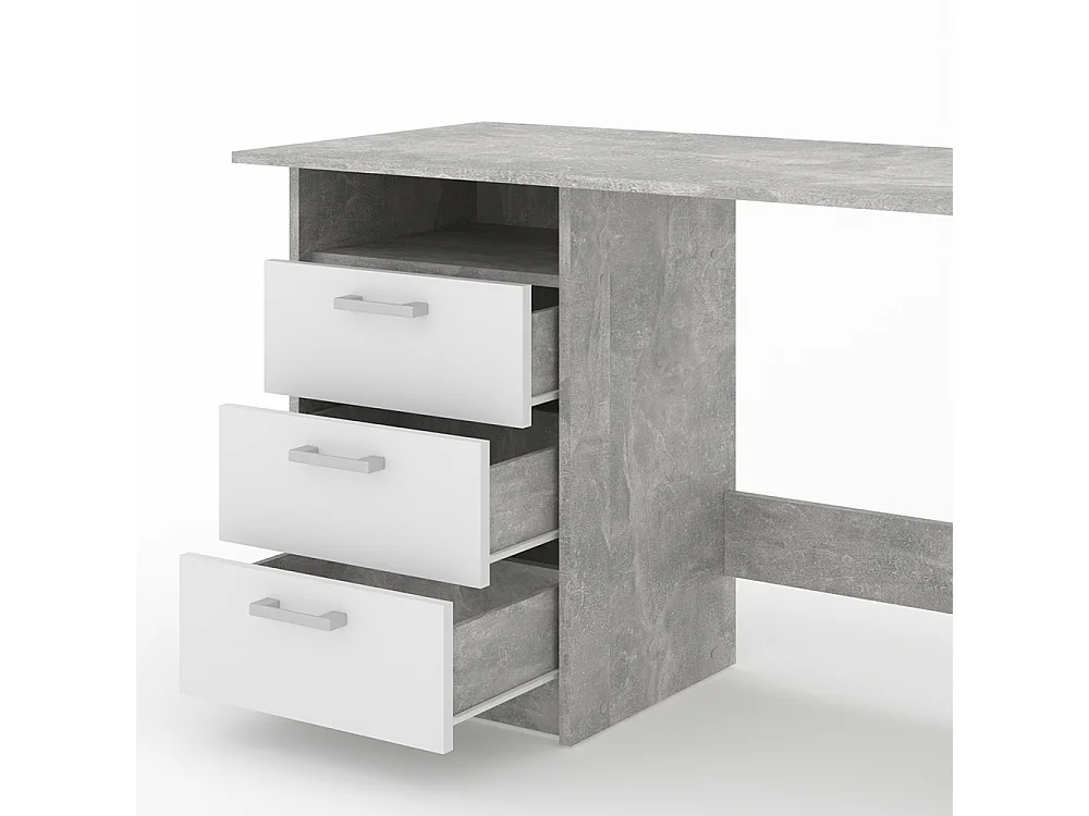 Bureau béton 120x50x76.6 meiko