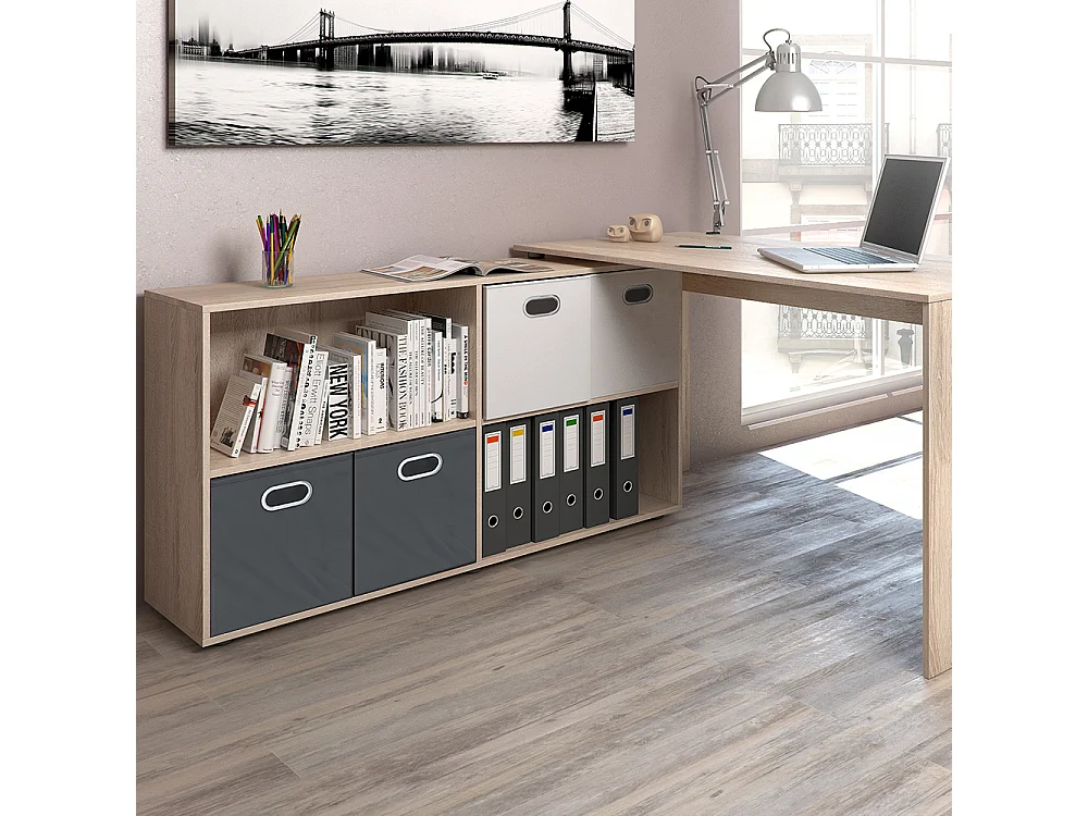 Bureau dangle sonoma 137x60x75.4 flexplus